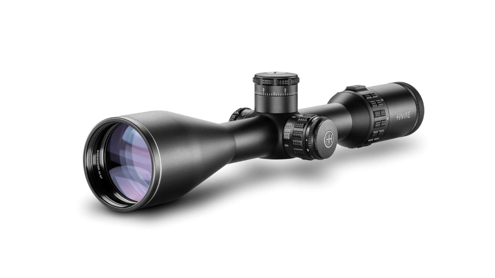 Luneta Sidewinder 6-24x56 FFP Half Mil Dot - Hawke